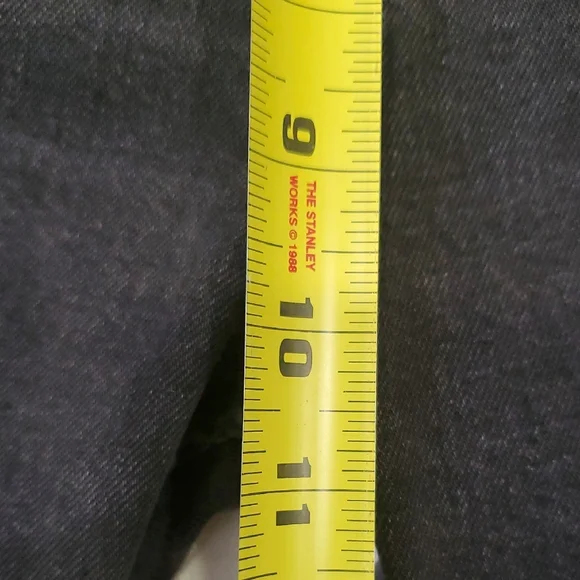 Zara Charcoal Distressed Crop Jeans - Picture 4 of 12